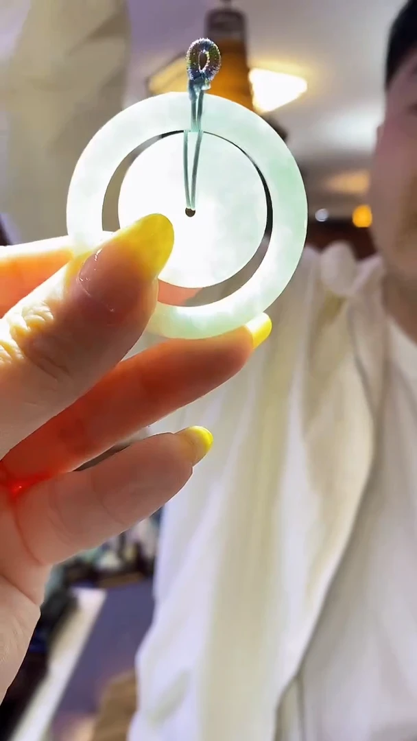 颈饰未镶嵌翡翠03/1130/W/平安扣