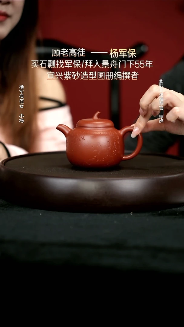 茶壶紫砂6大红袍茄段270cc