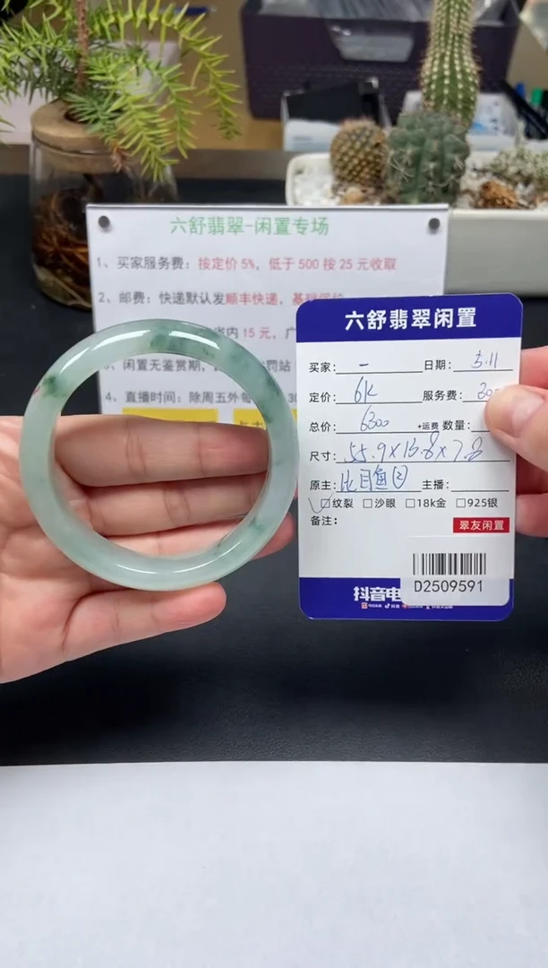 翡翠手镯未镶嵌D2509591