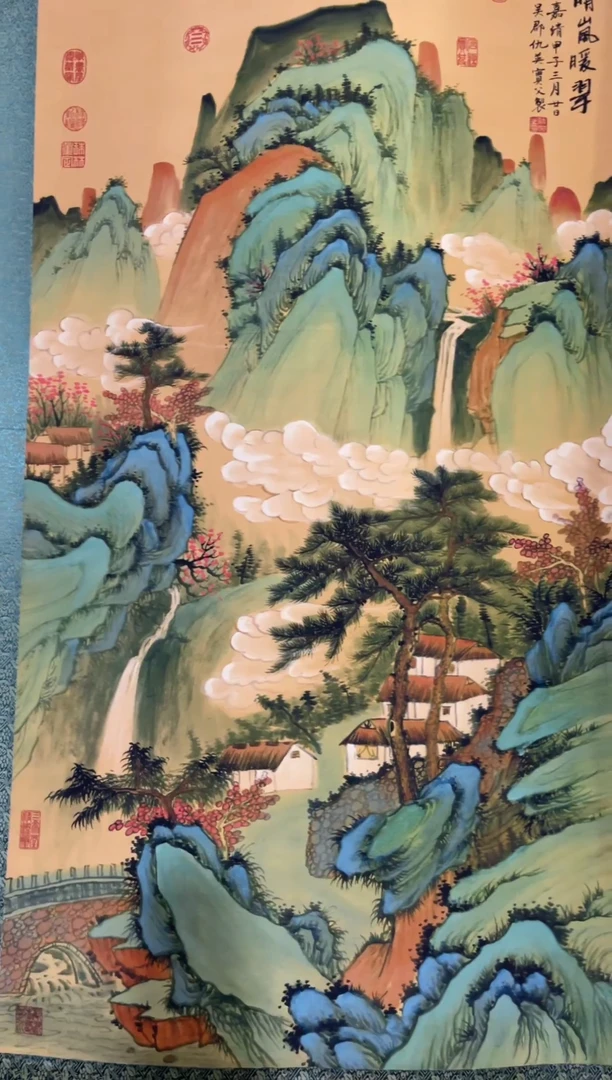 陶瓷纯手工手绘字画