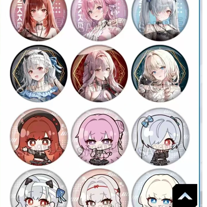 kk【胜利女神：NIKKE】罗森联动吧唧 游戏日谷周边