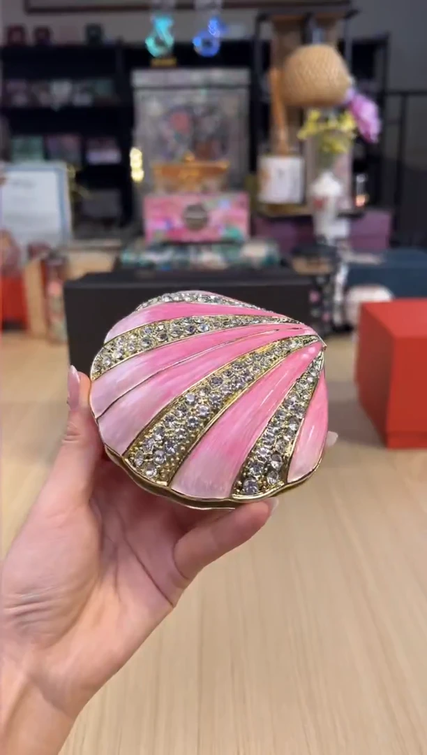 159七宝粉色大贝壳