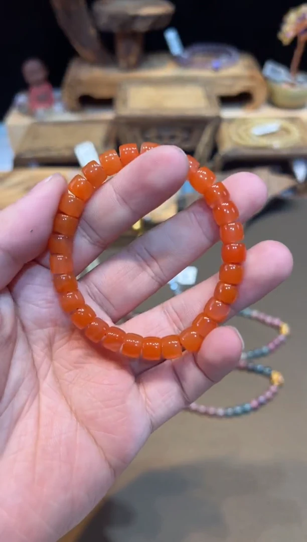 手链未镶嵌南红玛瑙手饰@@5747