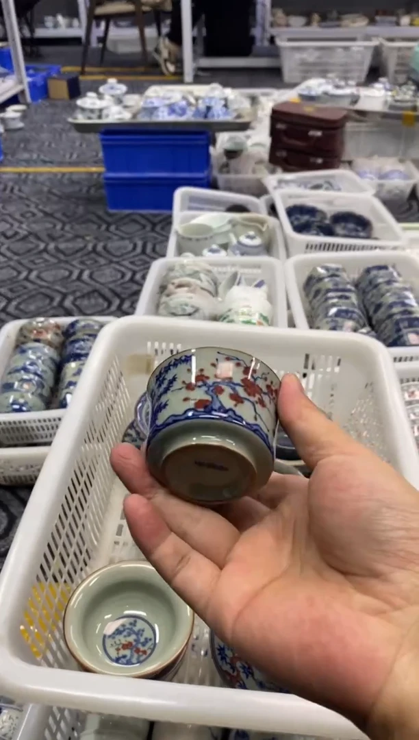 摆件陶景德陶瓷茶具容量约60