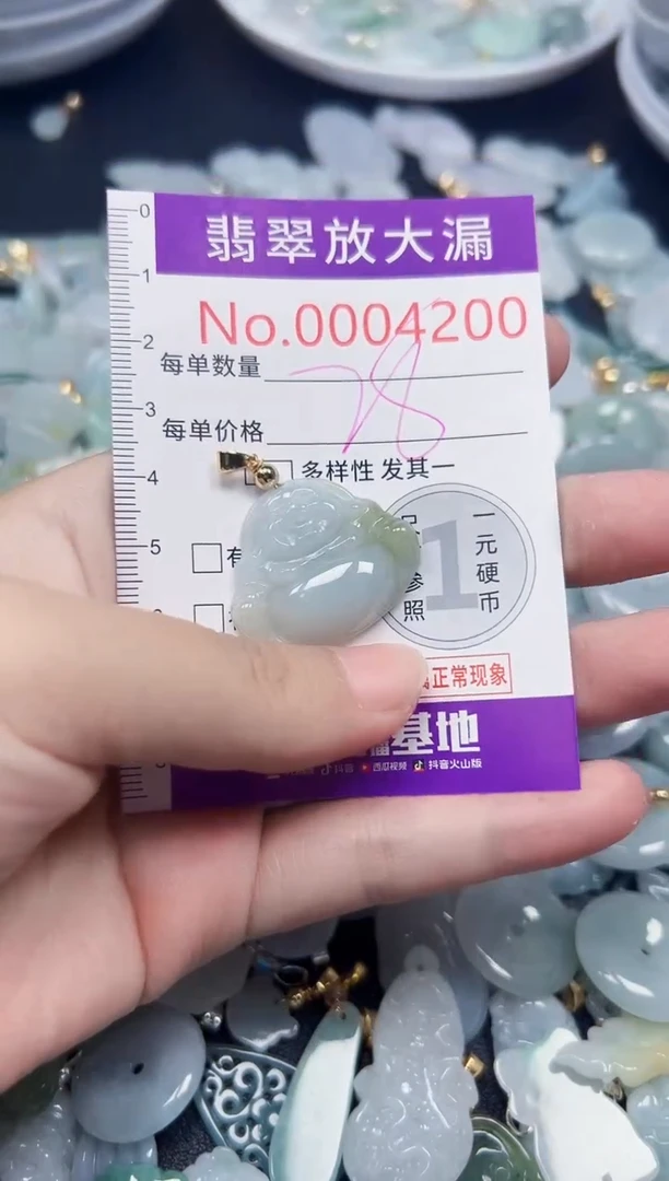 颈饰未镶嵌翡翠4200