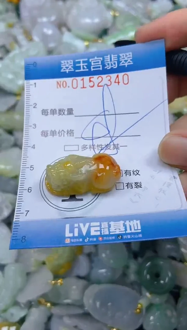 翡翠未镶嵌颈饰闪购0152340