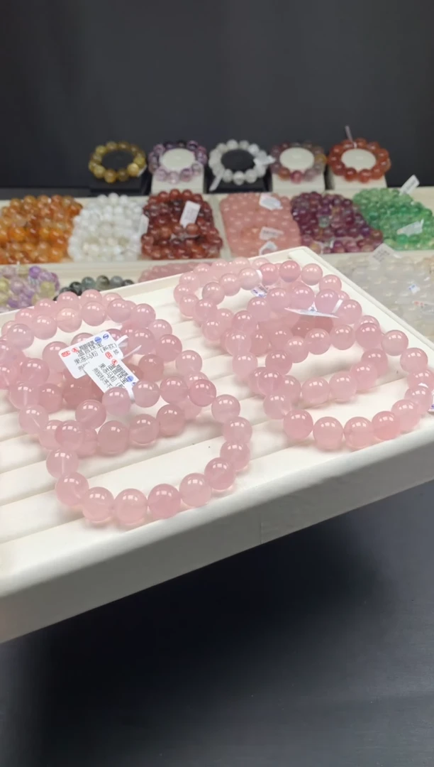 【闪购商品】水晶手链未镶嵌多样发其一13mm A33