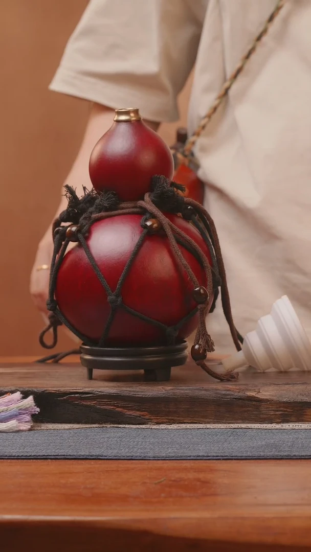 1746号精品大漆葫芦防腐防渗装水茶酒