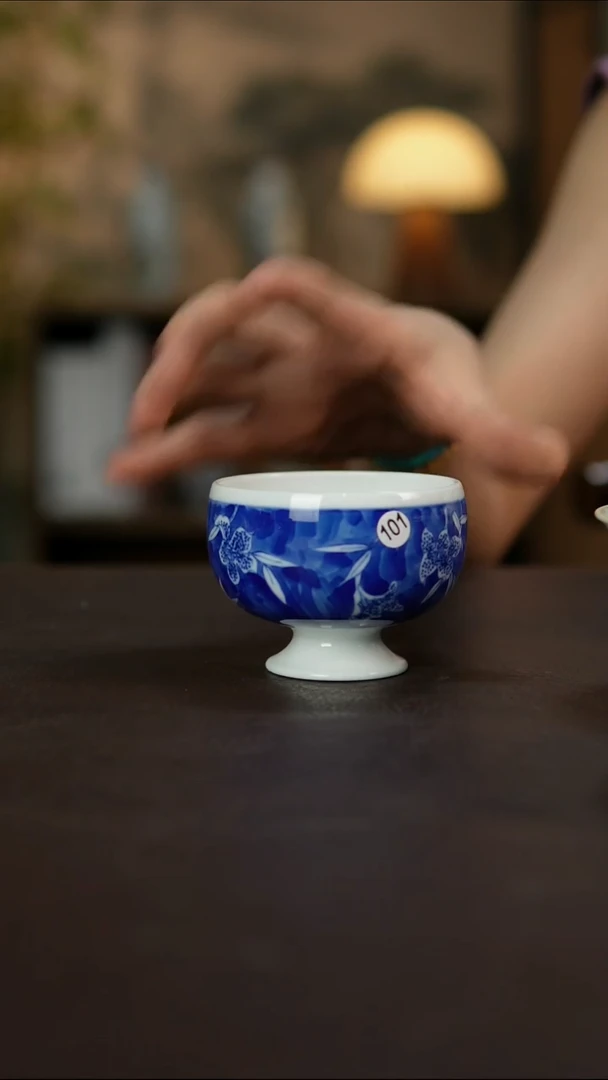 杯景德镇陶瓷杯碗柴烧多人