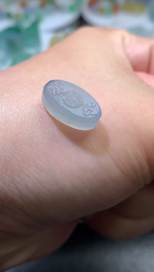 未镶嵌定制翡翠毛货 15.1-9.3-5.6