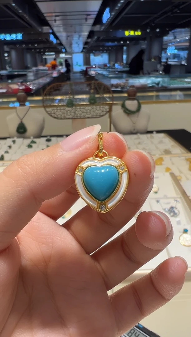 【闪购商品】吊坠贝壳（贝母）银S925镶嵌@@B8242BB-LSS