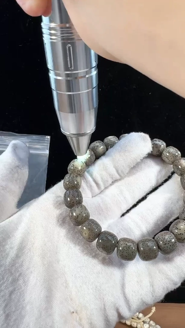 手串星月菩提M11*10黑冰10-01