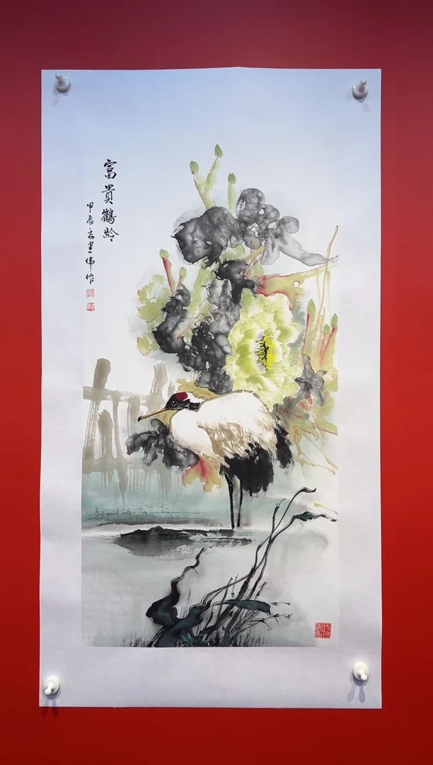 国画张建伟老师国画作品