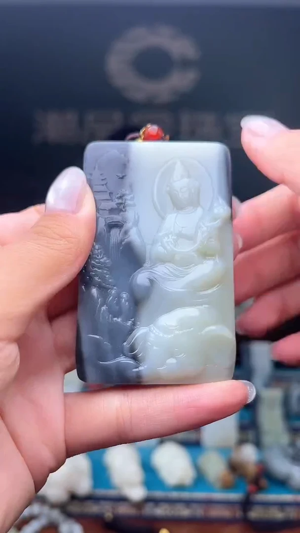 未镶嵌和田玉挂件1