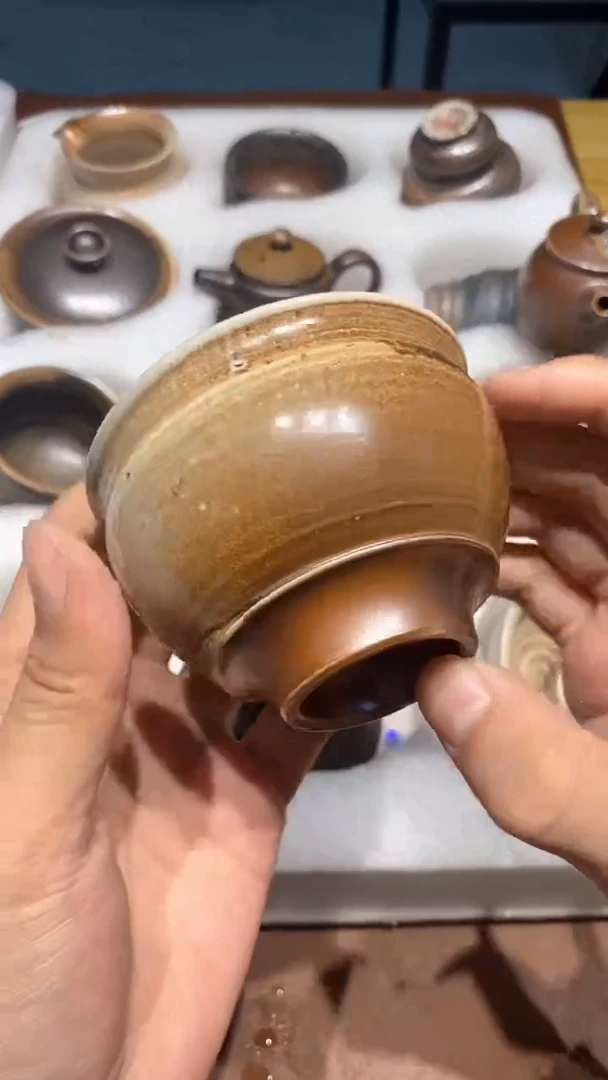 奢瓷/瑞寅柴烧茶器（杯子）109  微瑕