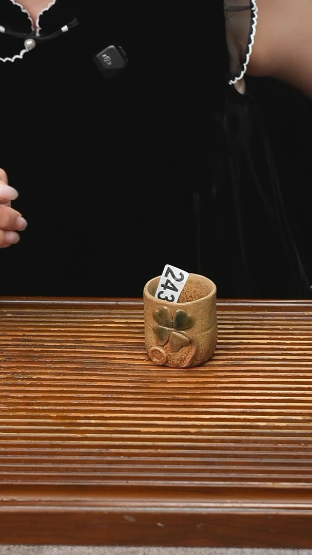 万古烧粗陶手工茶具