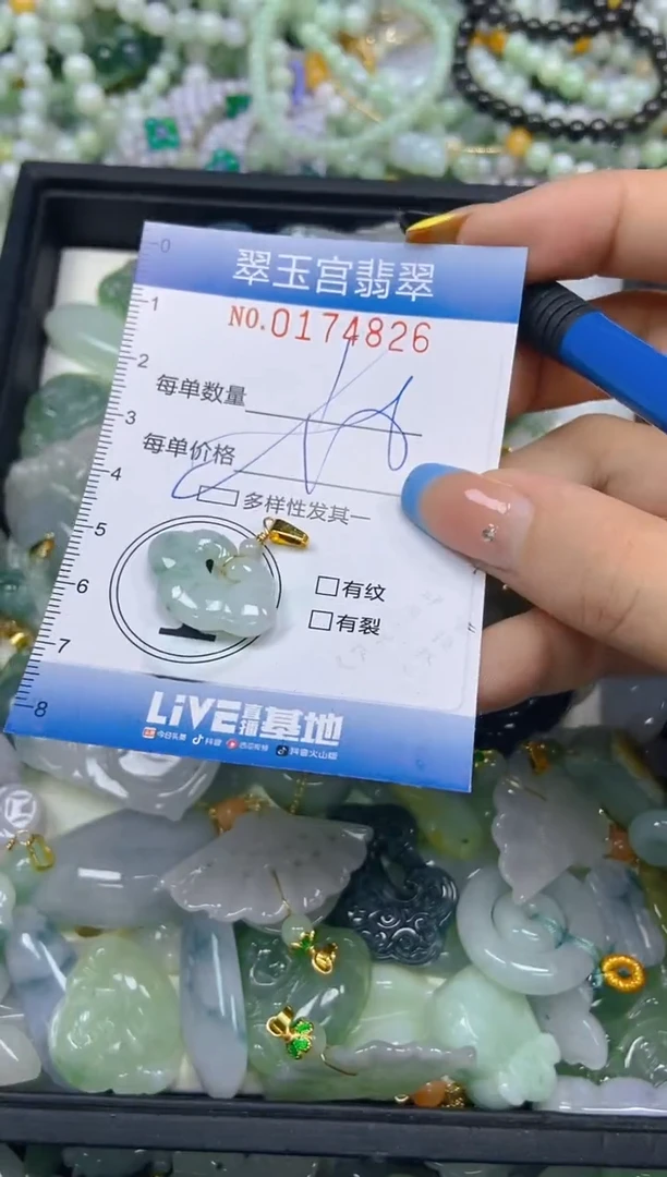 翡翠未镶嵌颈饰闪购0174826
