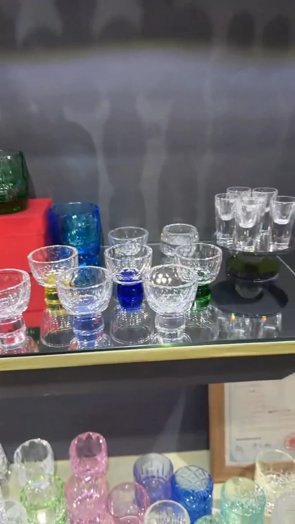 闪烁茶杯6只装各一