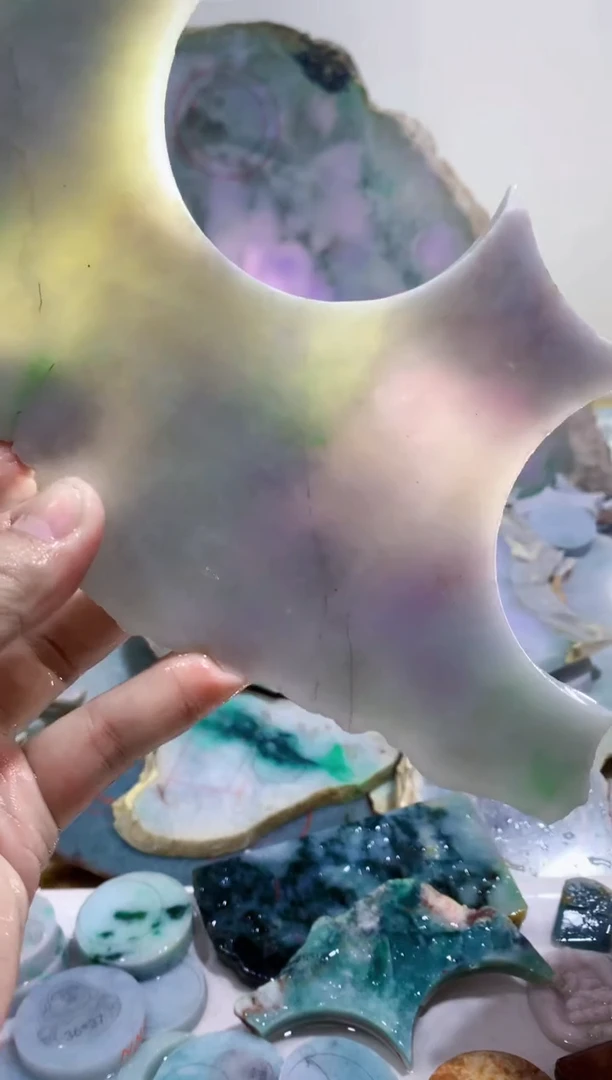 裸石翡翠0蒙0翡翠珠宝942