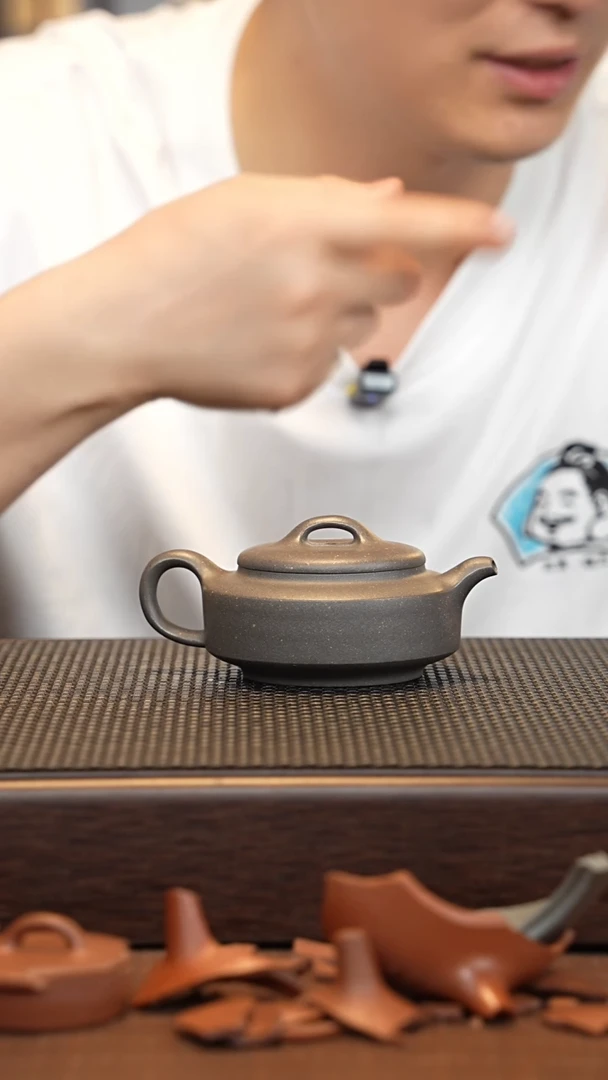 茶壶紫砂源头精品手工作品3523