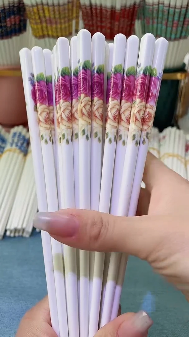 【闪购商品】瓷片★★防滑【10双情双玫瑰】
