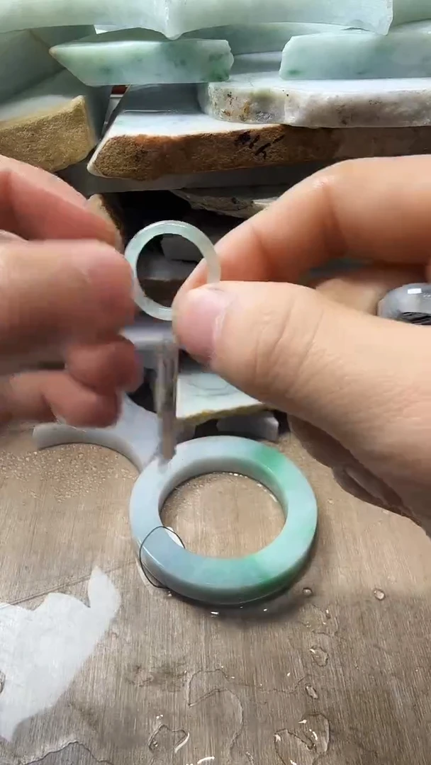 裸石翡翠天然翡翠A货花623