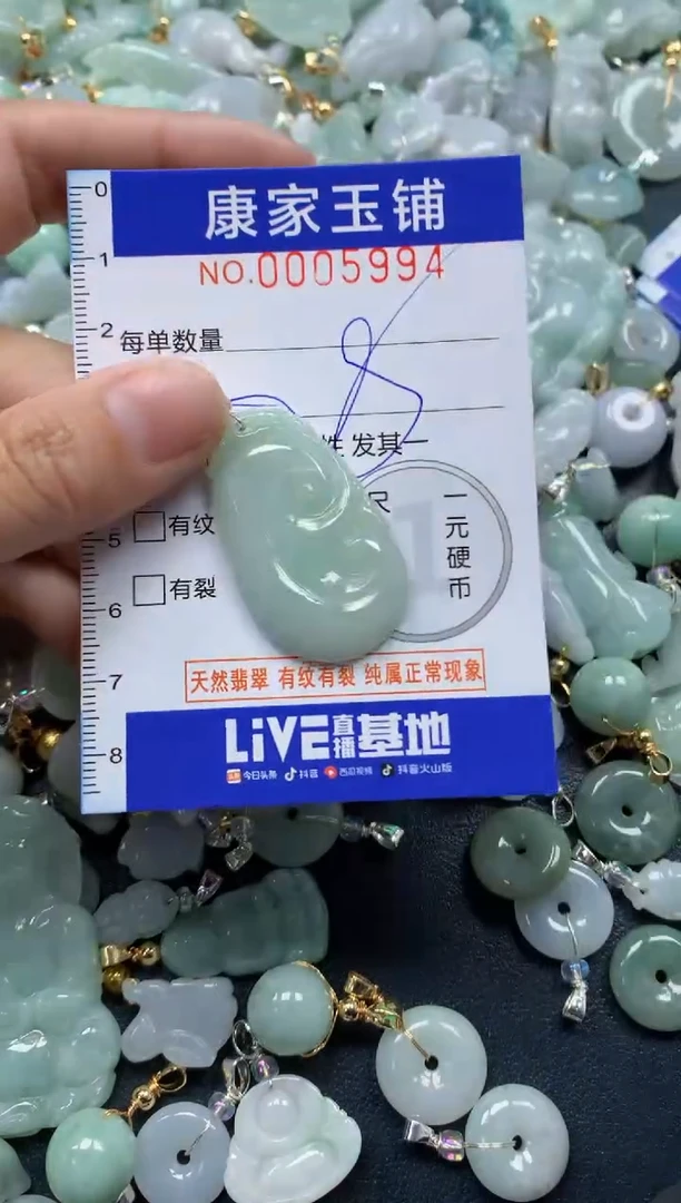 颈饰未镶嵌翡翠5994