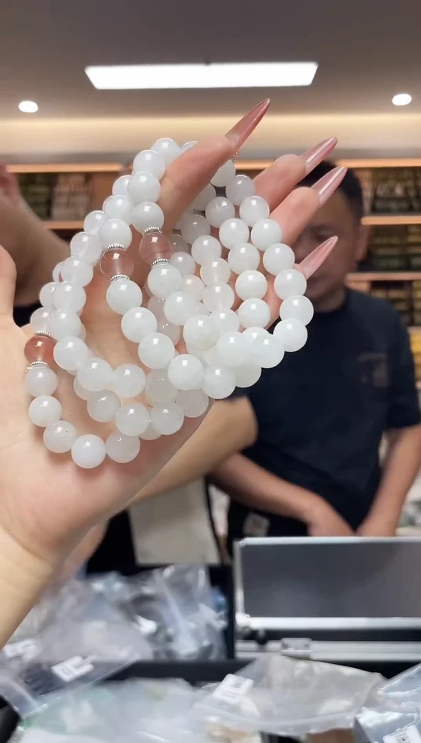 手串未镶嵌和田玉多样性发一件