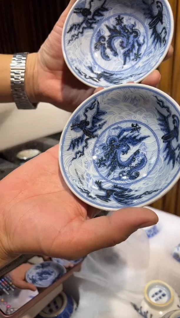 瓷片景德镇瓷器茶器茶杯
