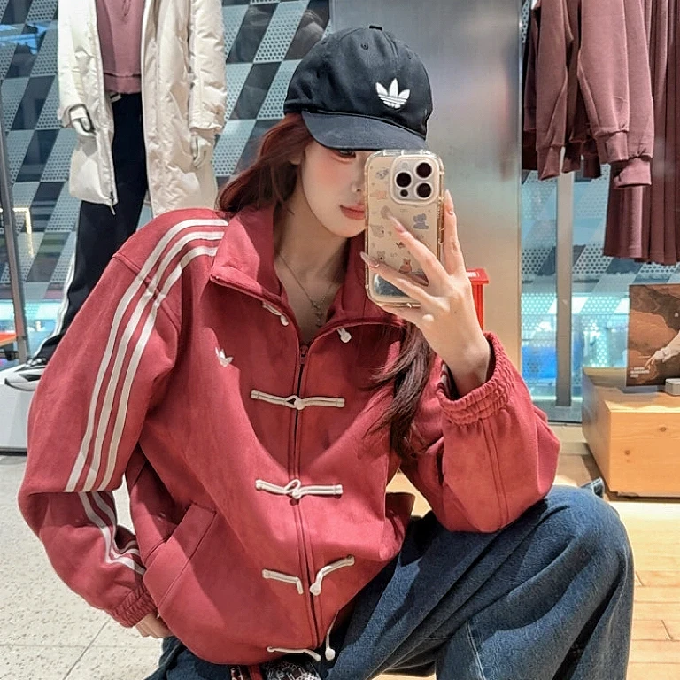 adidas/阿迪达斯CTT 3.1 SOFT 新中式运动宽松夹克外套KR0294