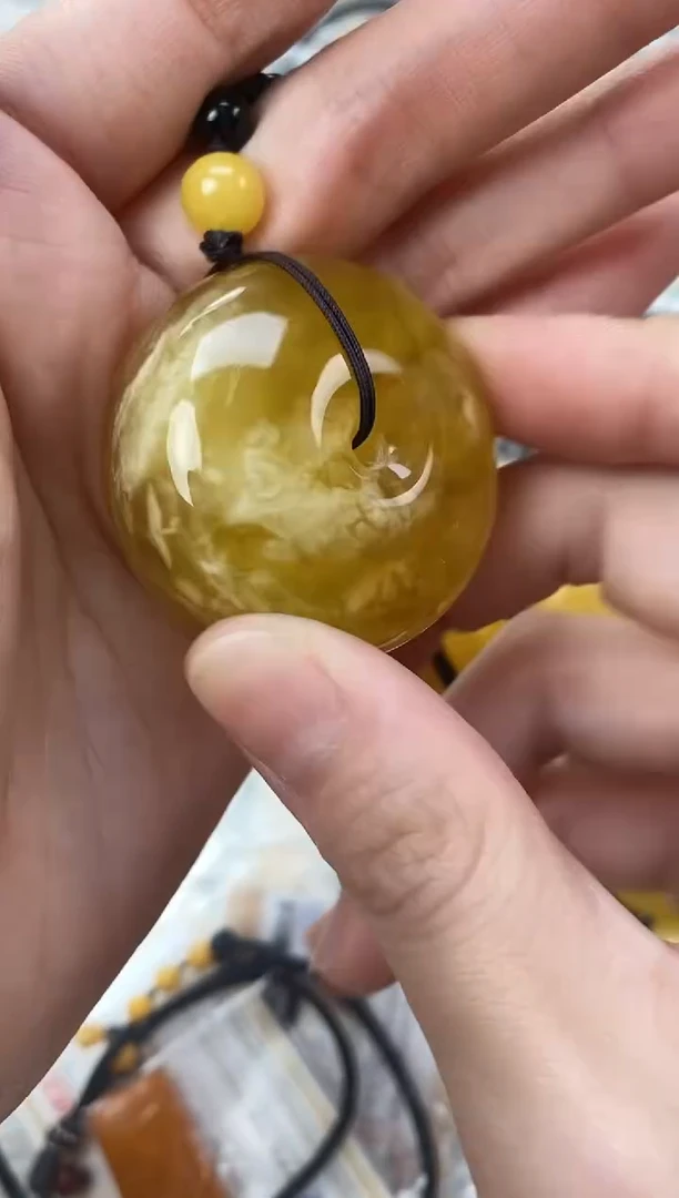 裸石琥珀未镶嵌天然琥珀蜜蜡