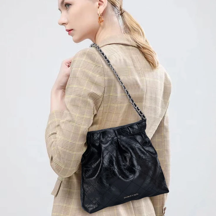 [中号流浪]新款斜挎包女生高级感链条 流浪包1068 LH+LD