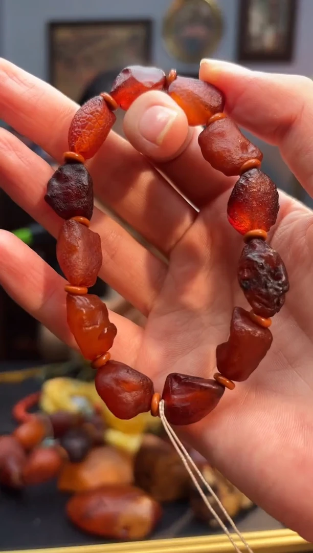 手串琥珀未镶嵌手串