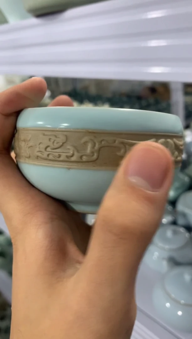 1微瑕疵茶杯茶具盖碗【安全包装不带礼盒】