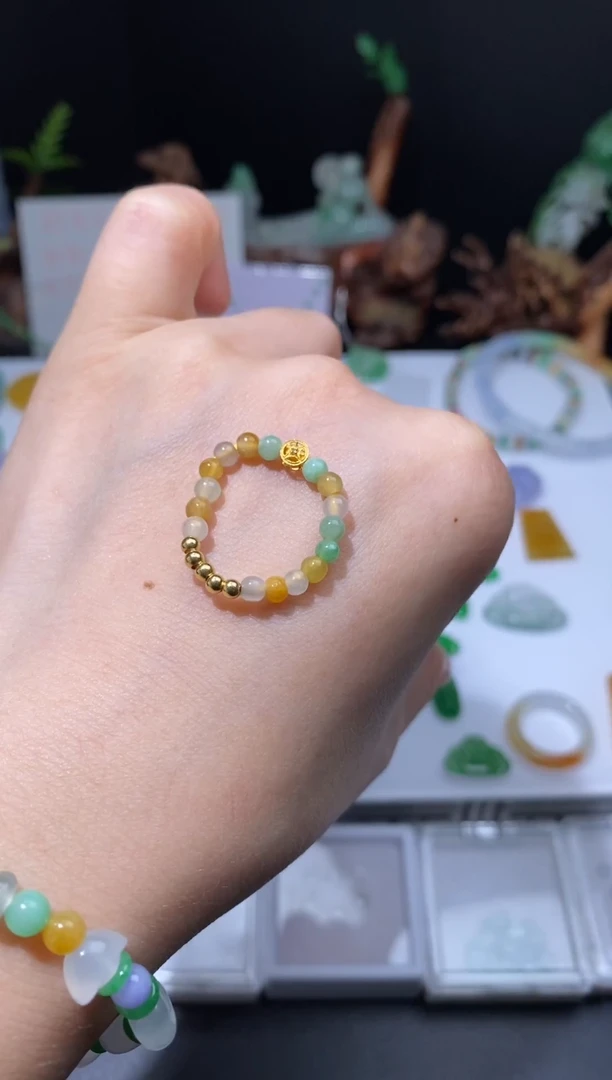 未镶嵌定制翡翠戒指