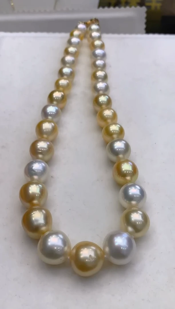 【闪购商品】海水珍珠项链未镶嵌65 11-15mm