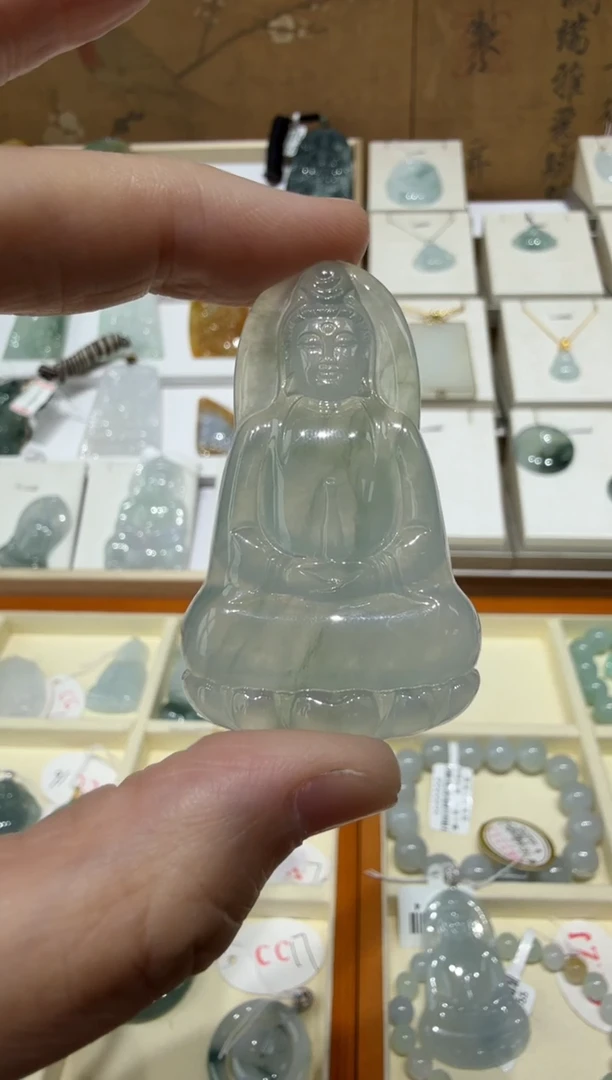 未镶嵌挂件翡翠方****lA货翡翠多样性孤品