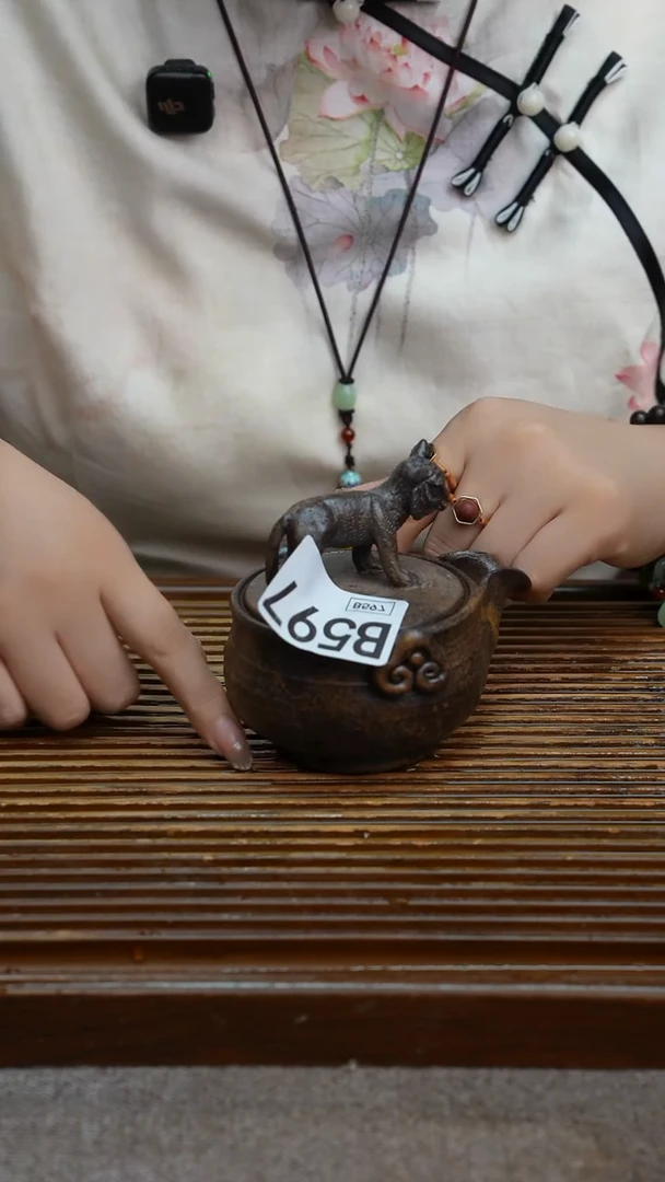 万古烧粗陶手工茶具