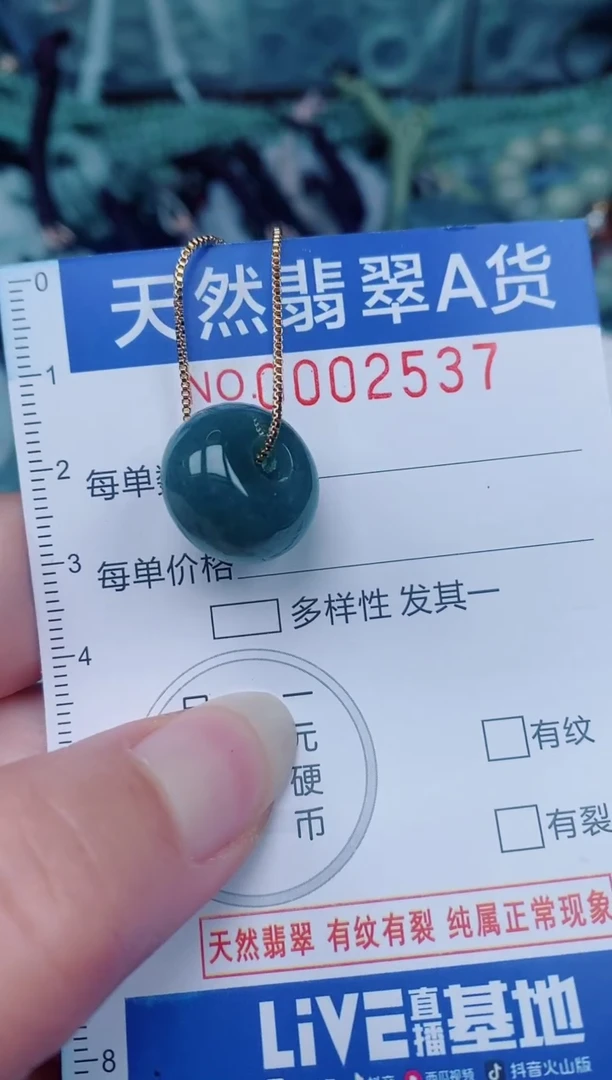 颈饰未镶嵌翡翠00002537