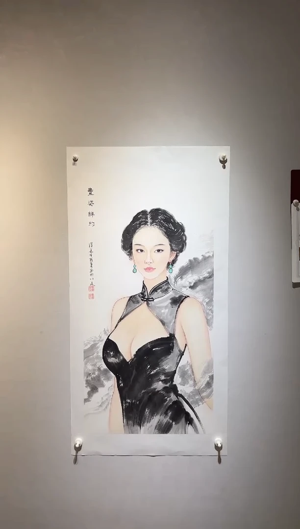 国画国画RW-1300867-张跃华央创美术馆精品定制备案作品
