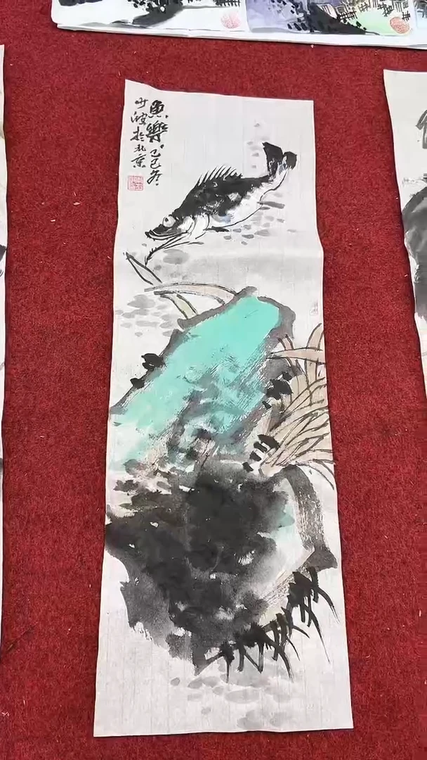 国画李少波/国画/花鸟