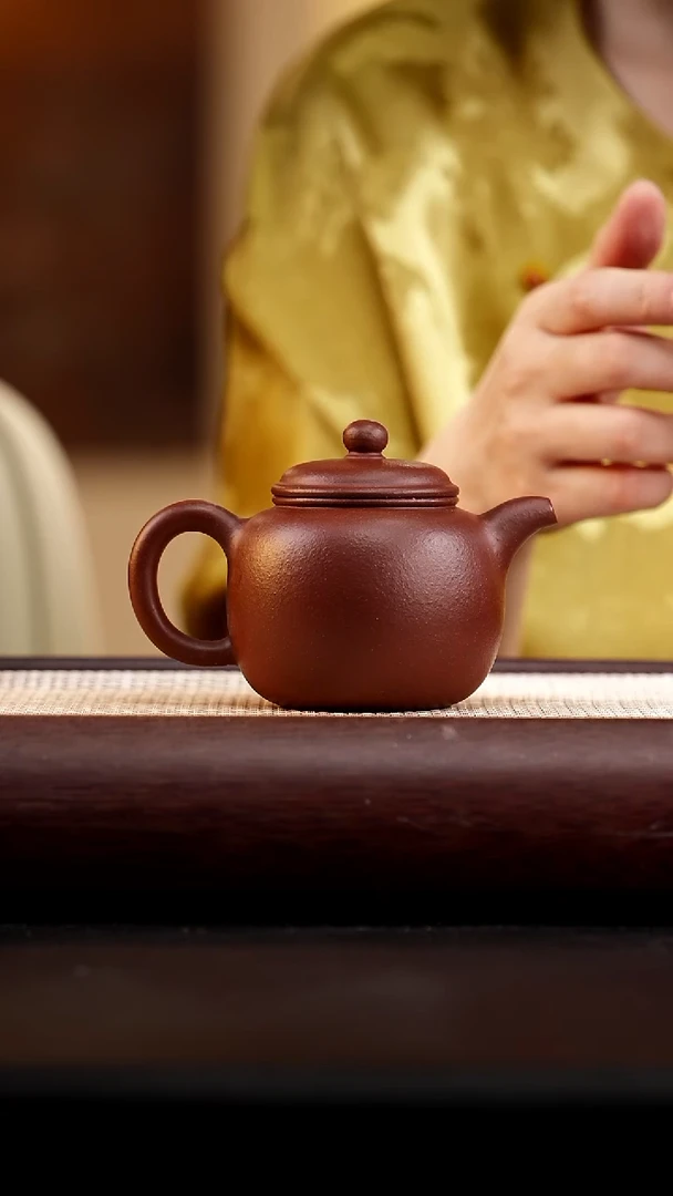 茶壶紫砂底槽清匏尊200cc