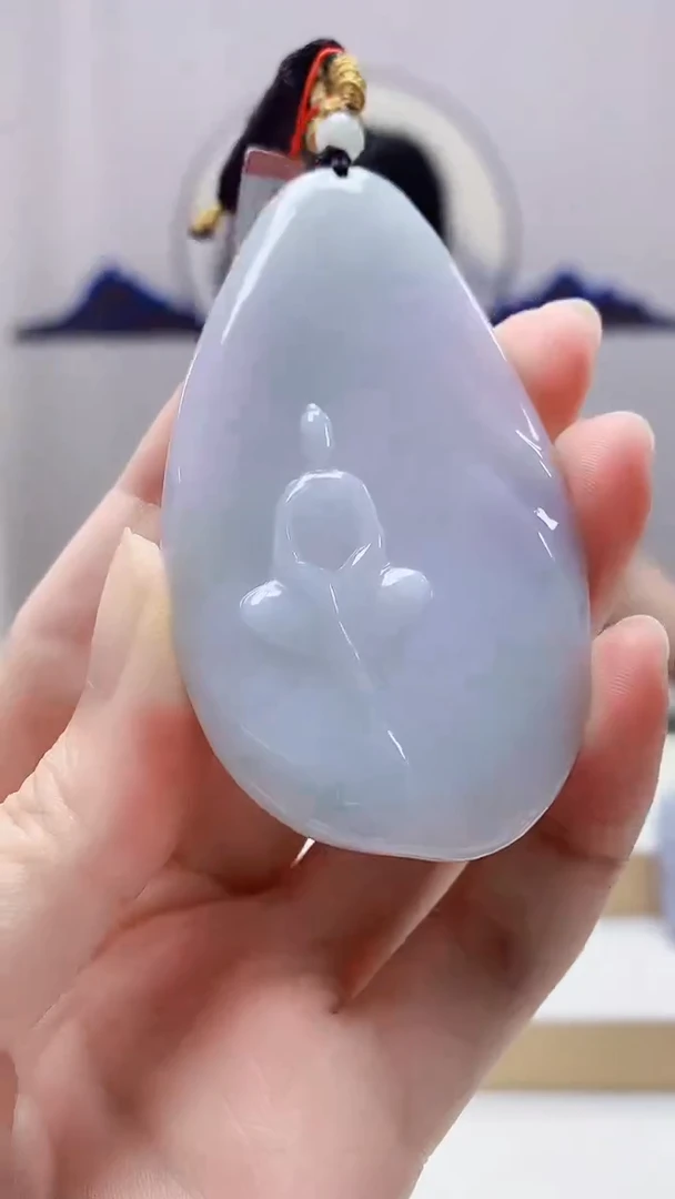 未镶嵌定制翡翠4852zm-毛货挂件44