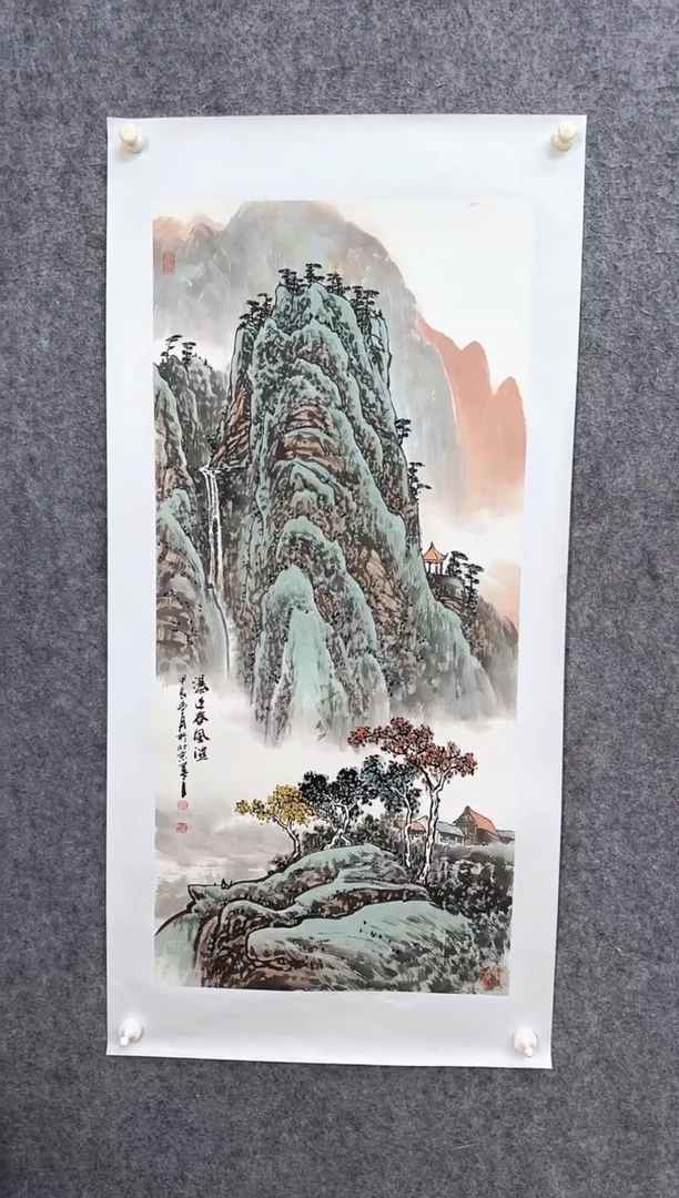 【闪购商品】国画ST-DSZ山水绘画作品