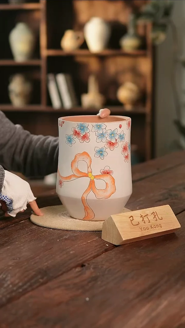 摆件17-235高22口14误差2已打孔孤品