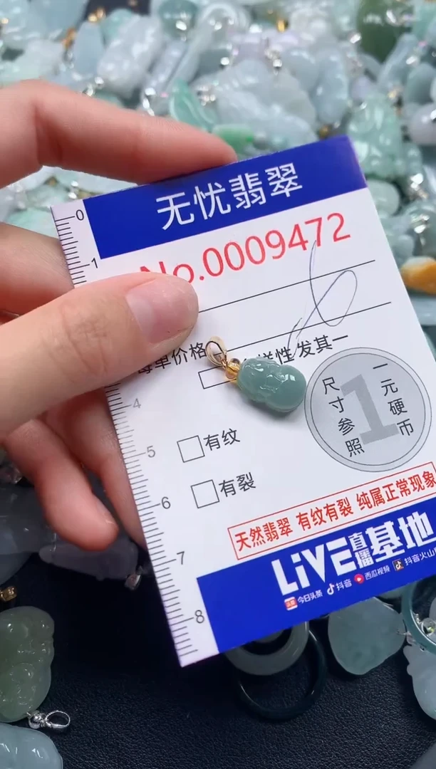 颈饰未镶嵌翡翠9472