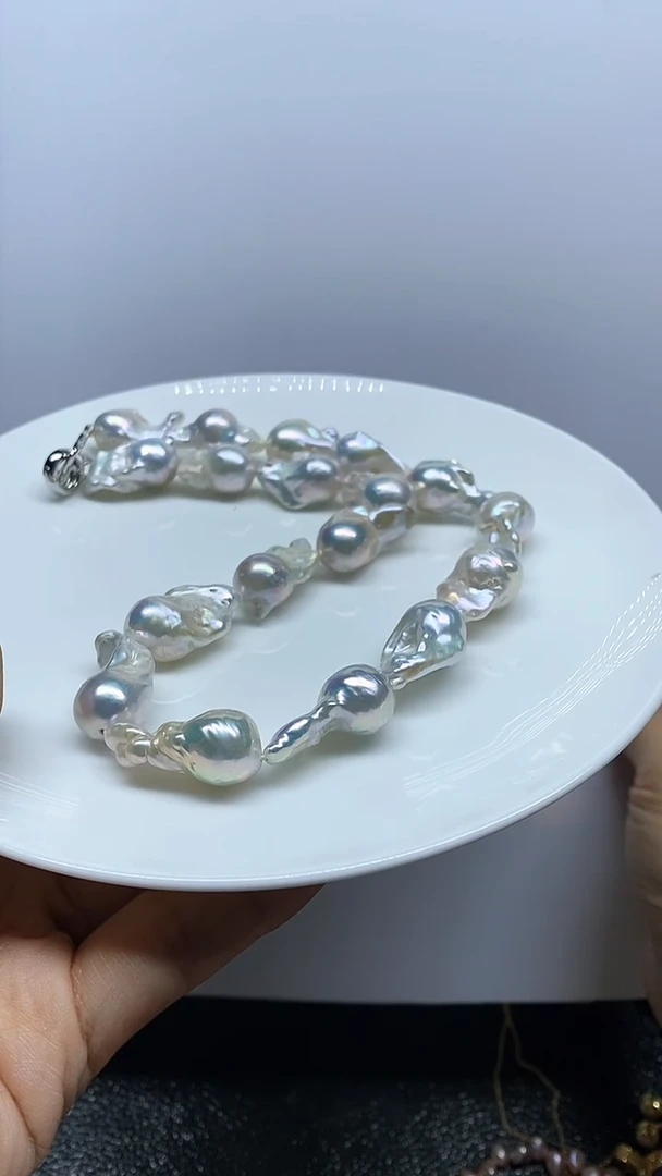 【闪购商品】淡水珍珠颈饰未镶嵌塞北雪刘姐