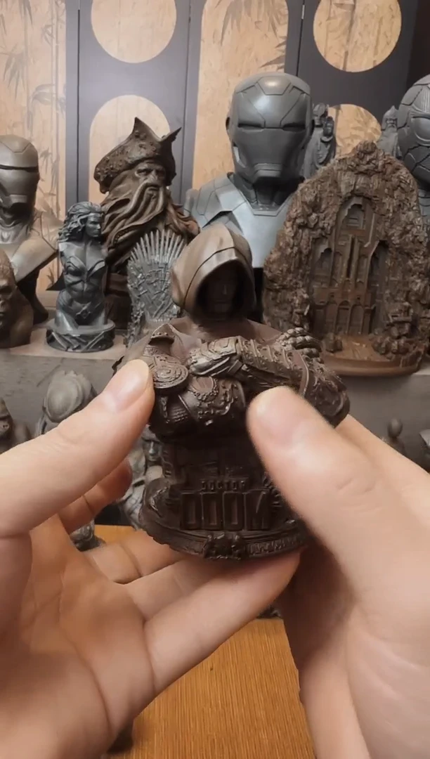 铁实心铁艺---自然绣  毁灭博士doom