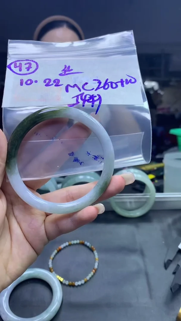 未镶嵌定制翡翠42叮当丝54+260元+拍一发一