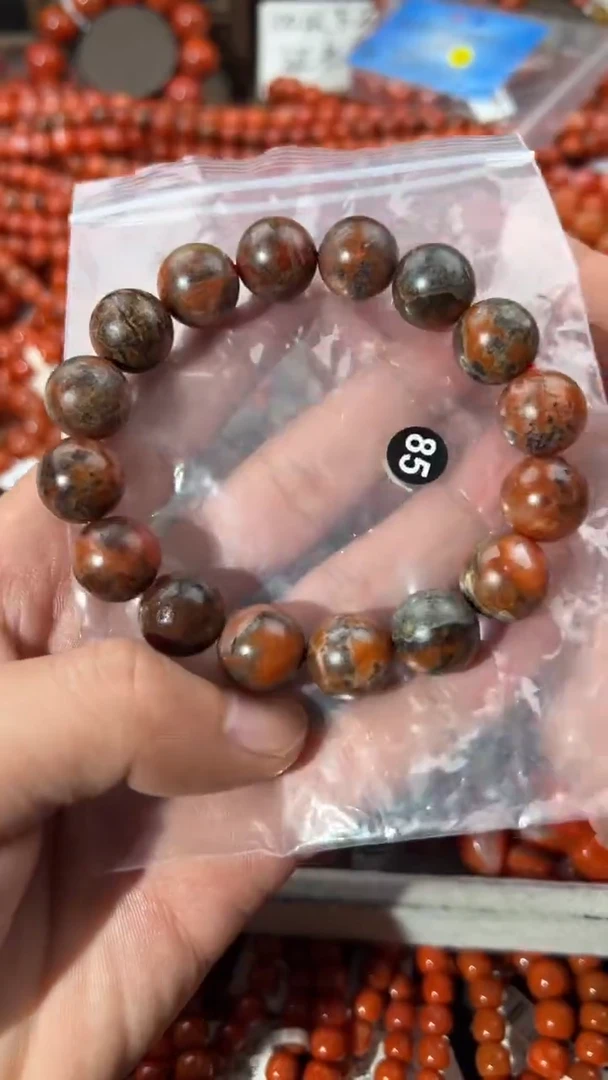 南红玛瑙手串未镶嵌13